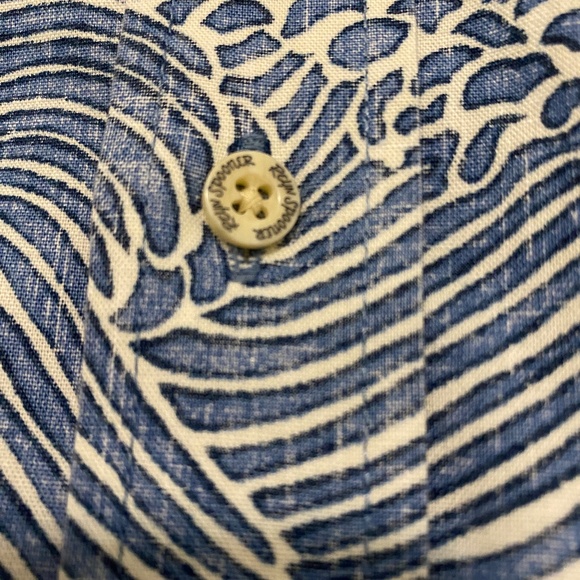 Reyn Spooner Molokai Channel Short Sleeve Button-Down Shirt Size L - Picture 4 of 10